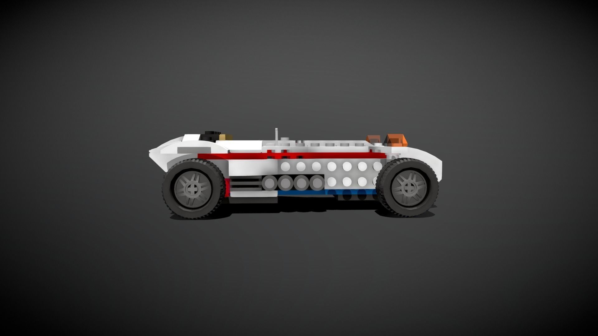 Lego Highway Speedster 3D model_6