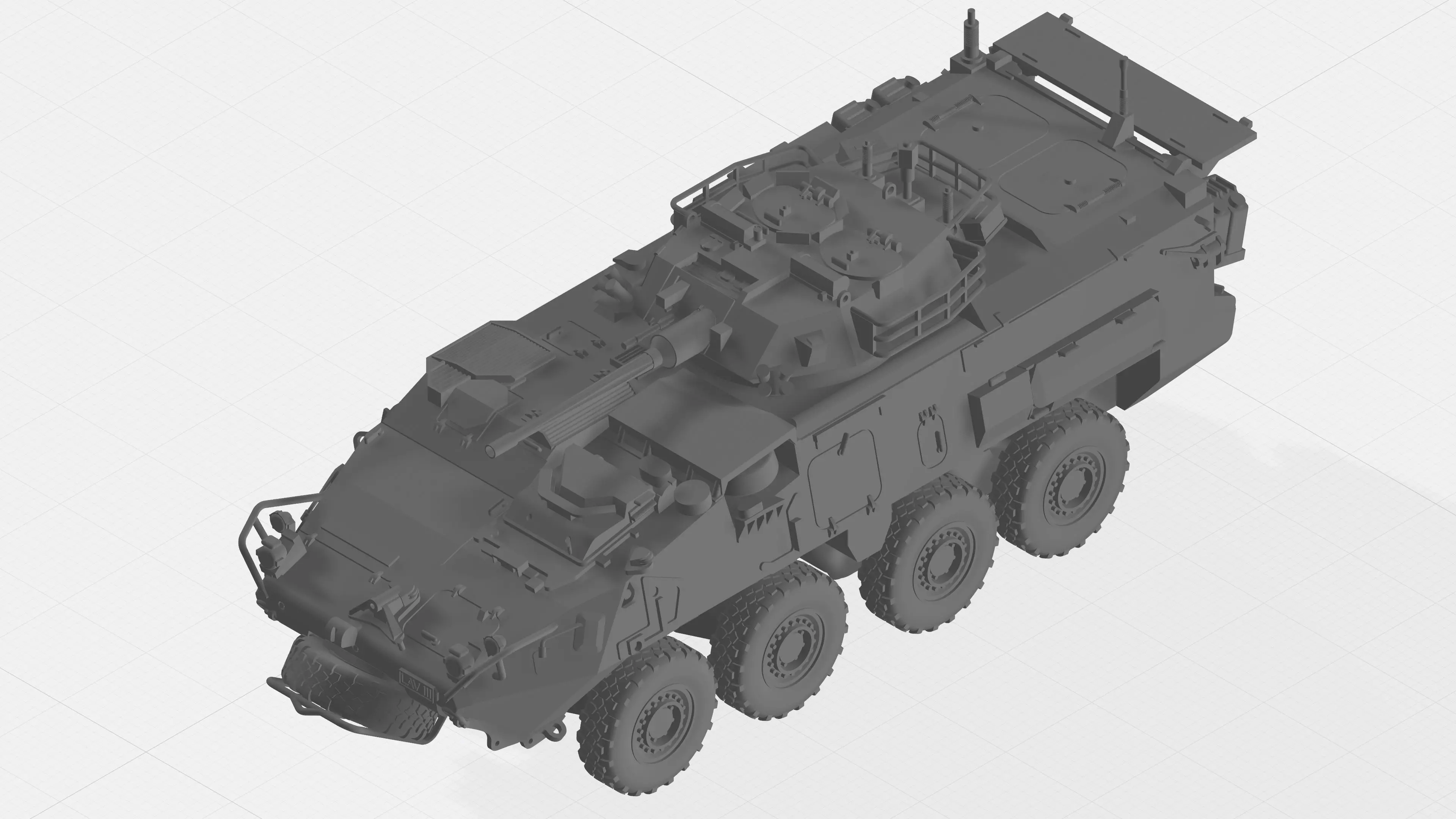LAV III Kodiak NZLAV 3D print model_0
