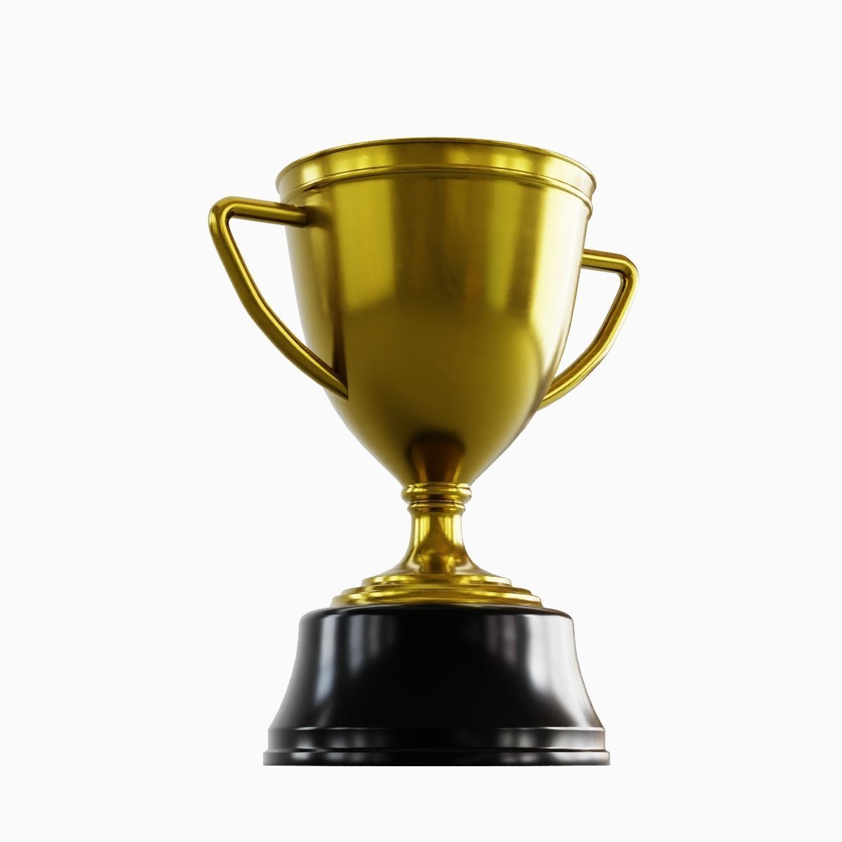 Gold Trophy Cup 02 3D model_15