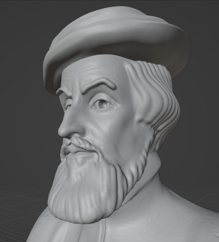 Hernan Cortes 3D print model_9