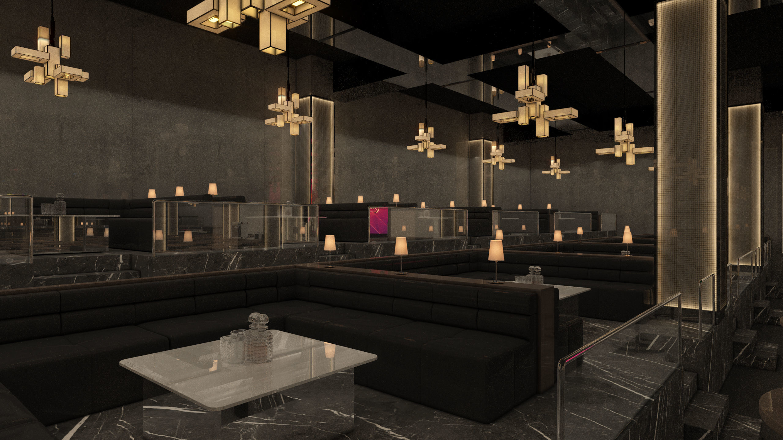Night Club 3D model_9