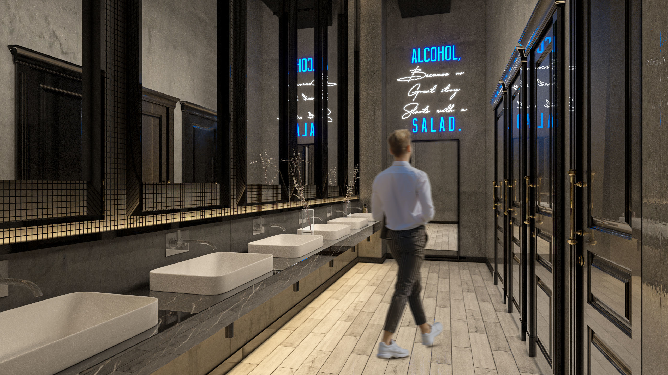 Night Club 3D model_4