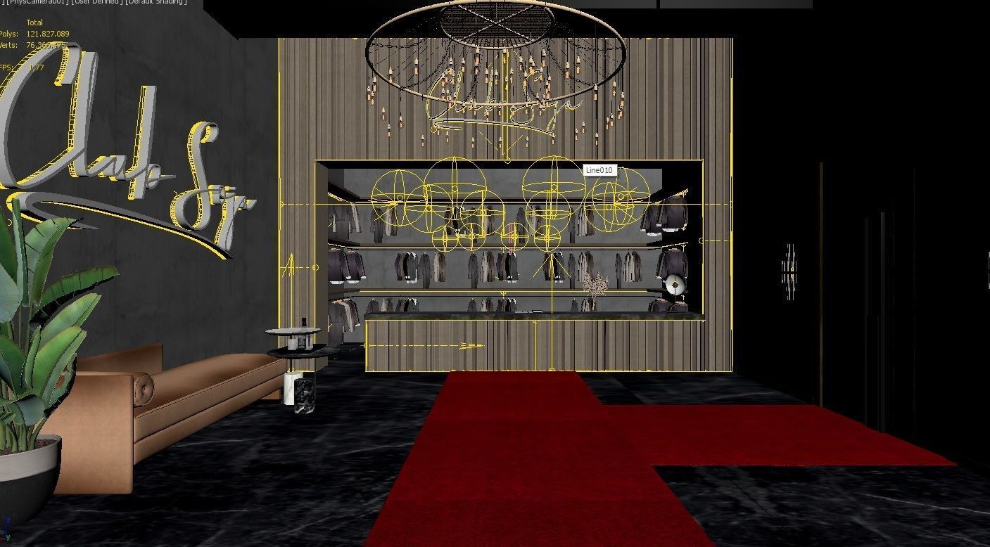 Night Club 3D model_11