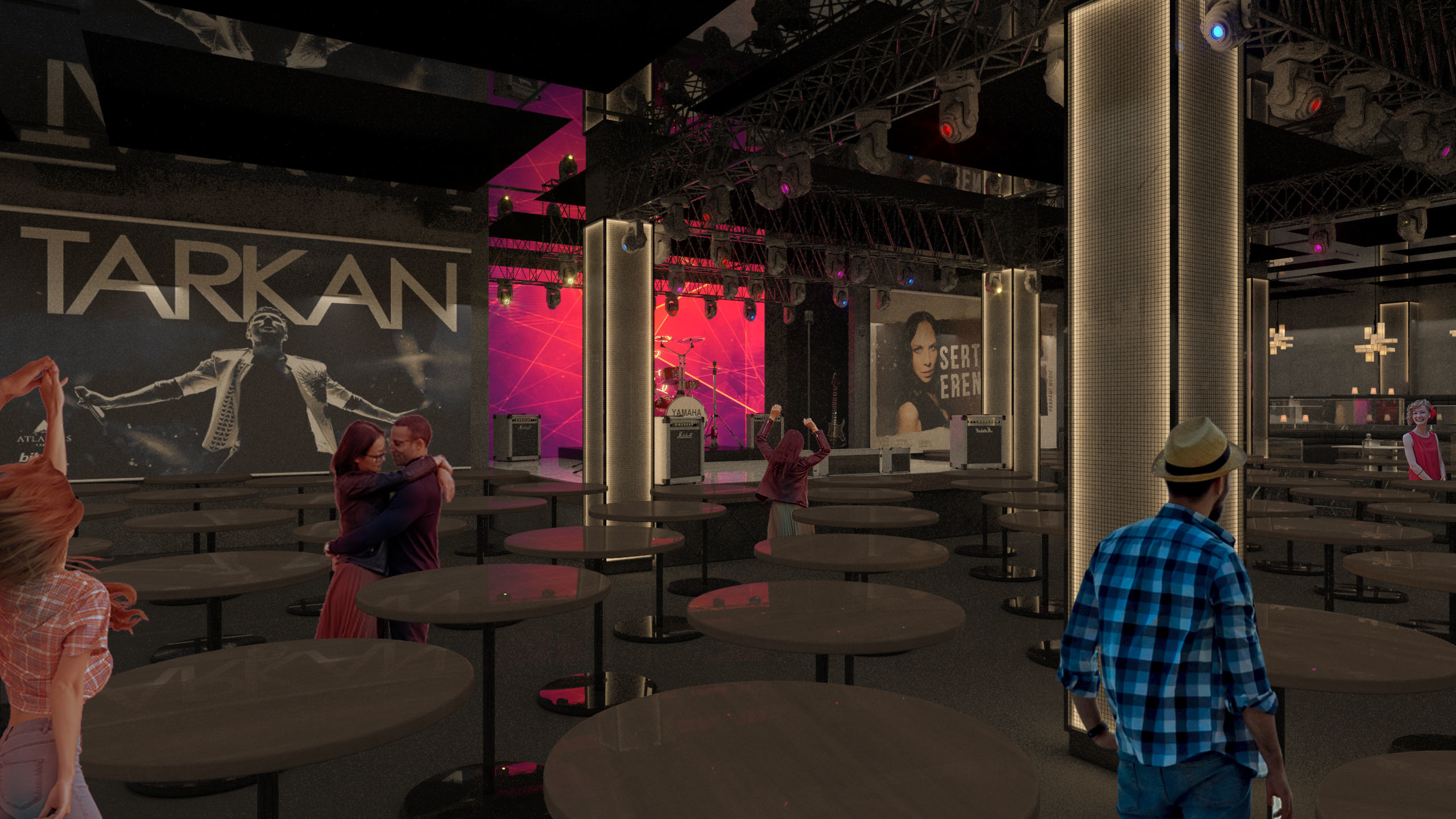 Night Club 3D model_3