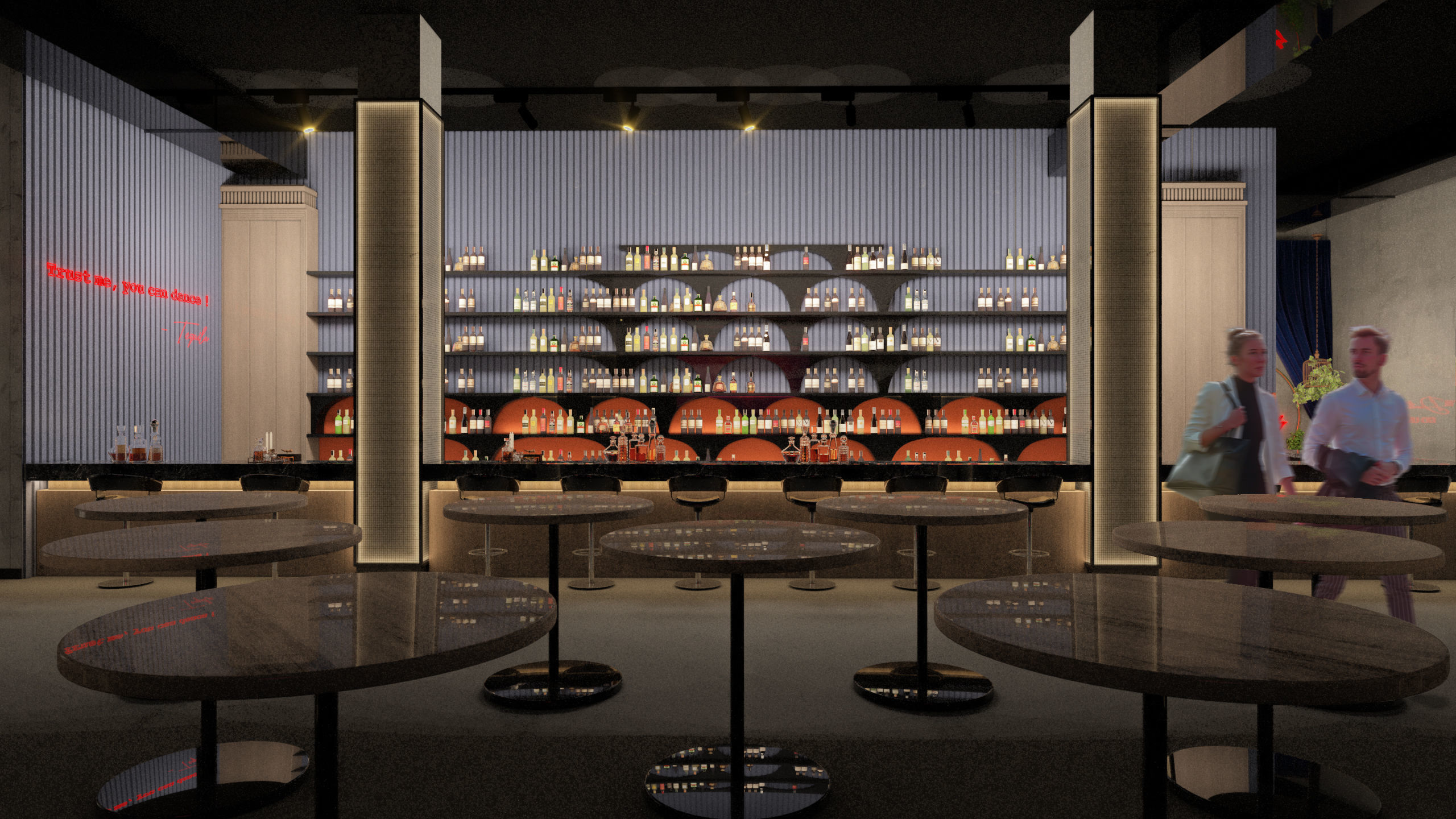 Night Club 3D model_6