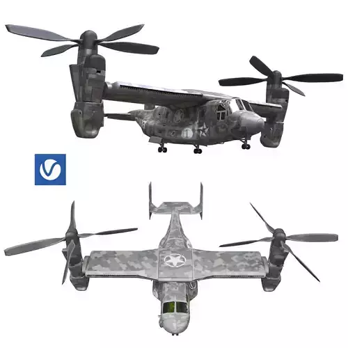 Bell Boeing V-22 osprey 3D model