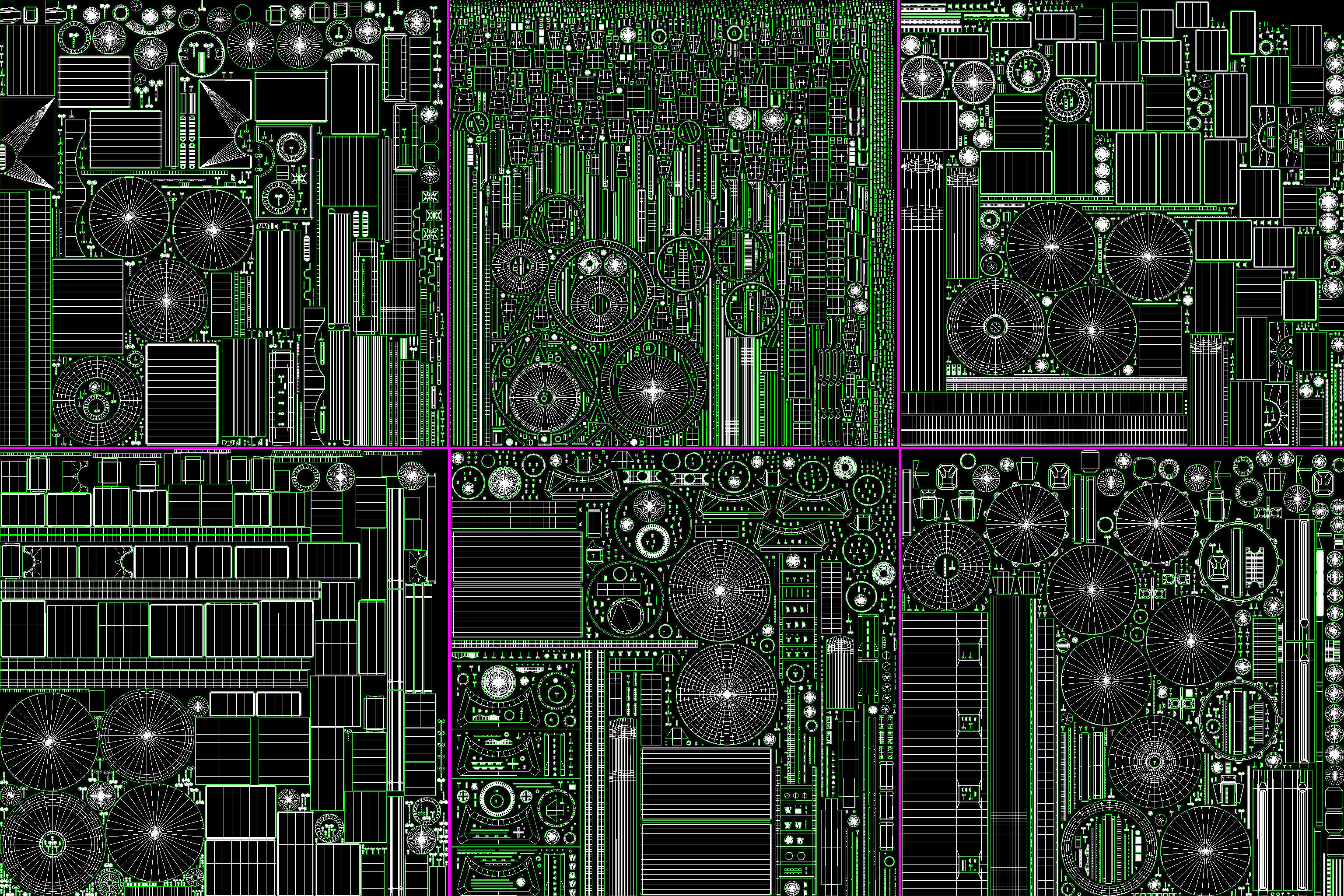 Industrial Tanks - part - 4 - 30 pieces 3D model_3
