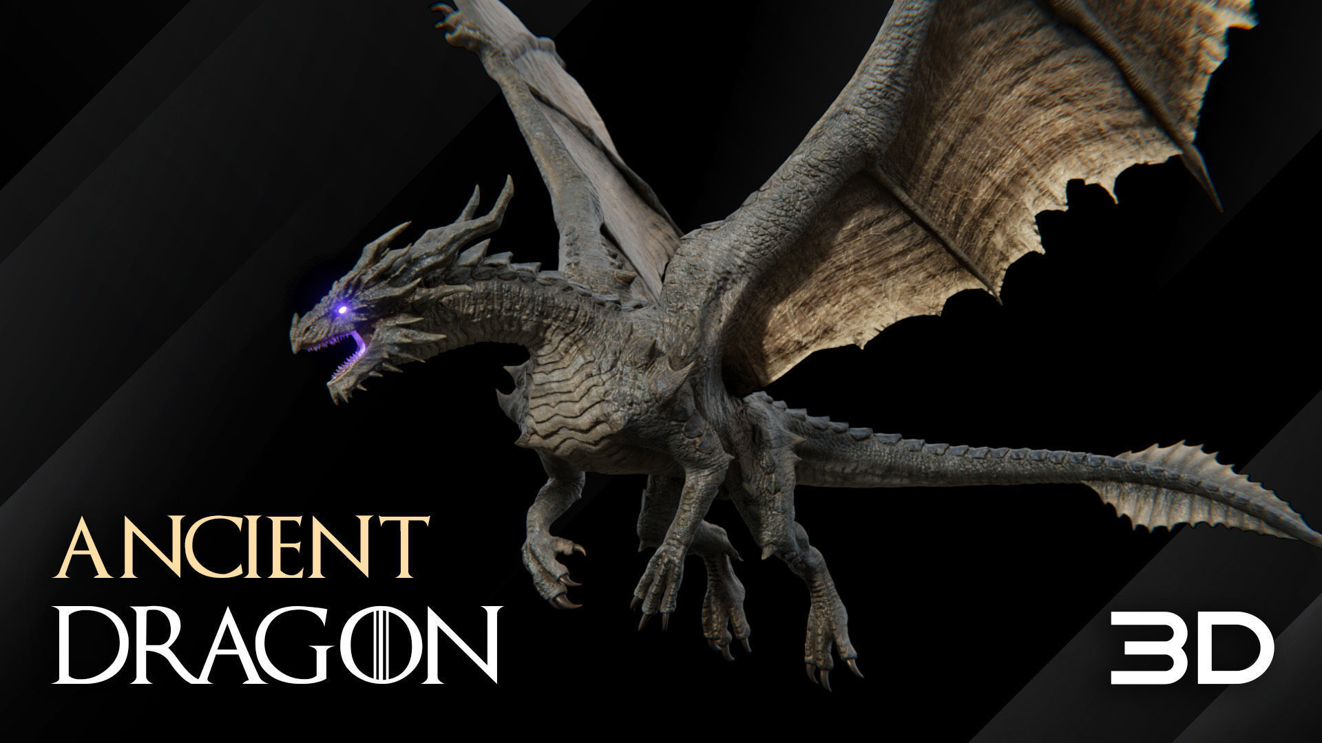 Dragons Megapack 3D Model Collection_13