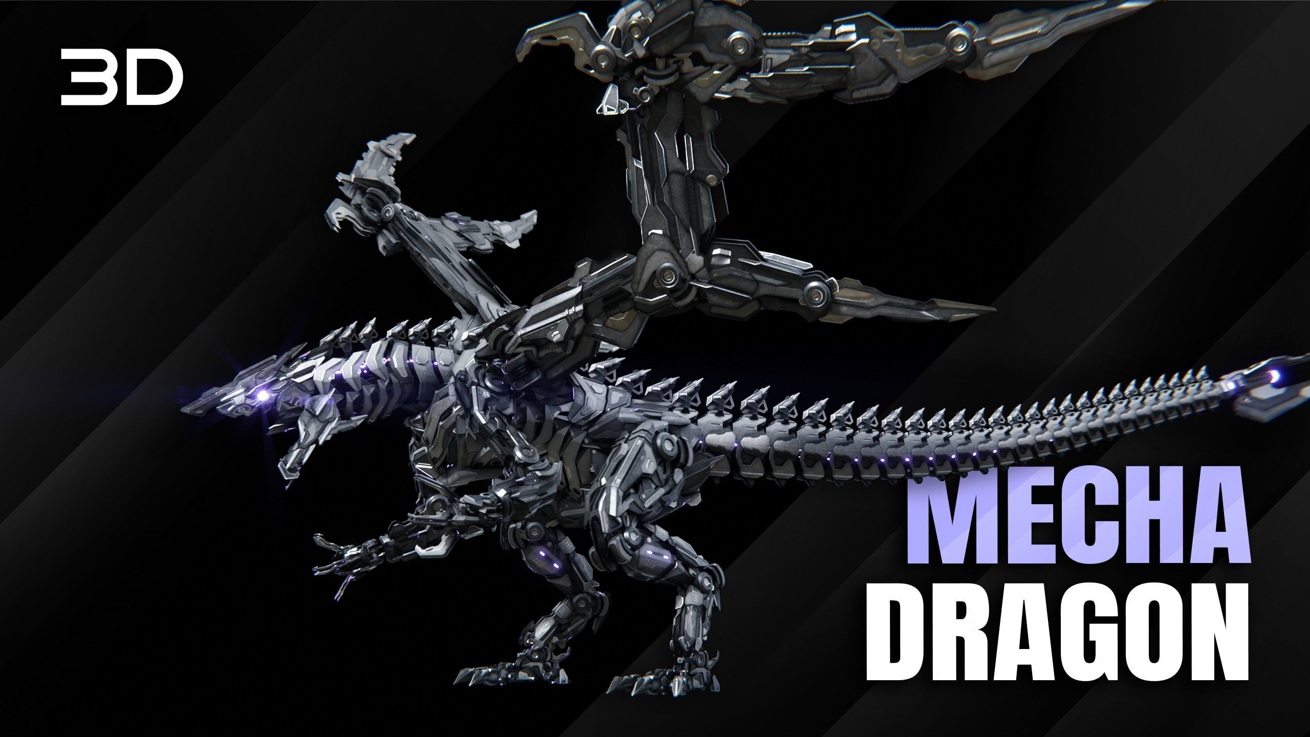 Dragons Megapack 3D Model Collection_12
