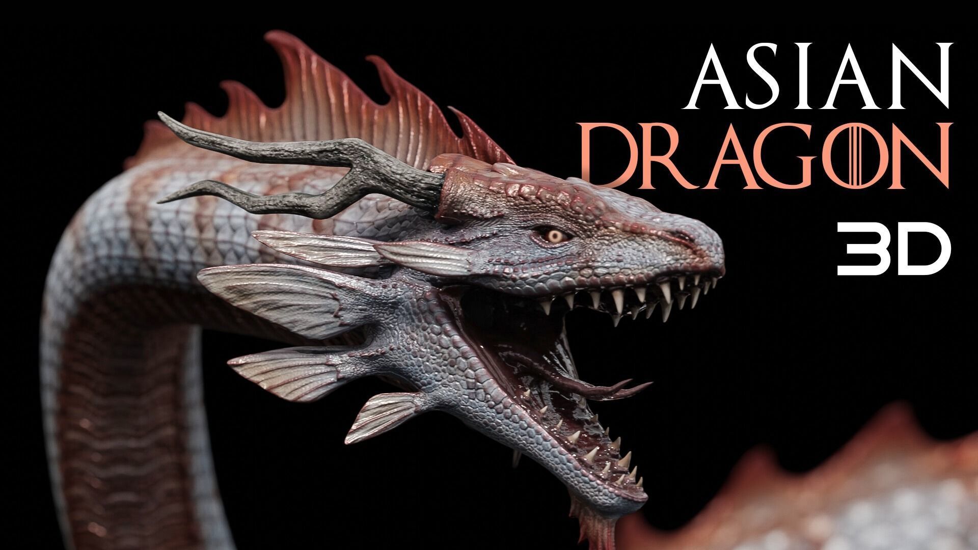 Dragons Megapack 3D Model Collection_15