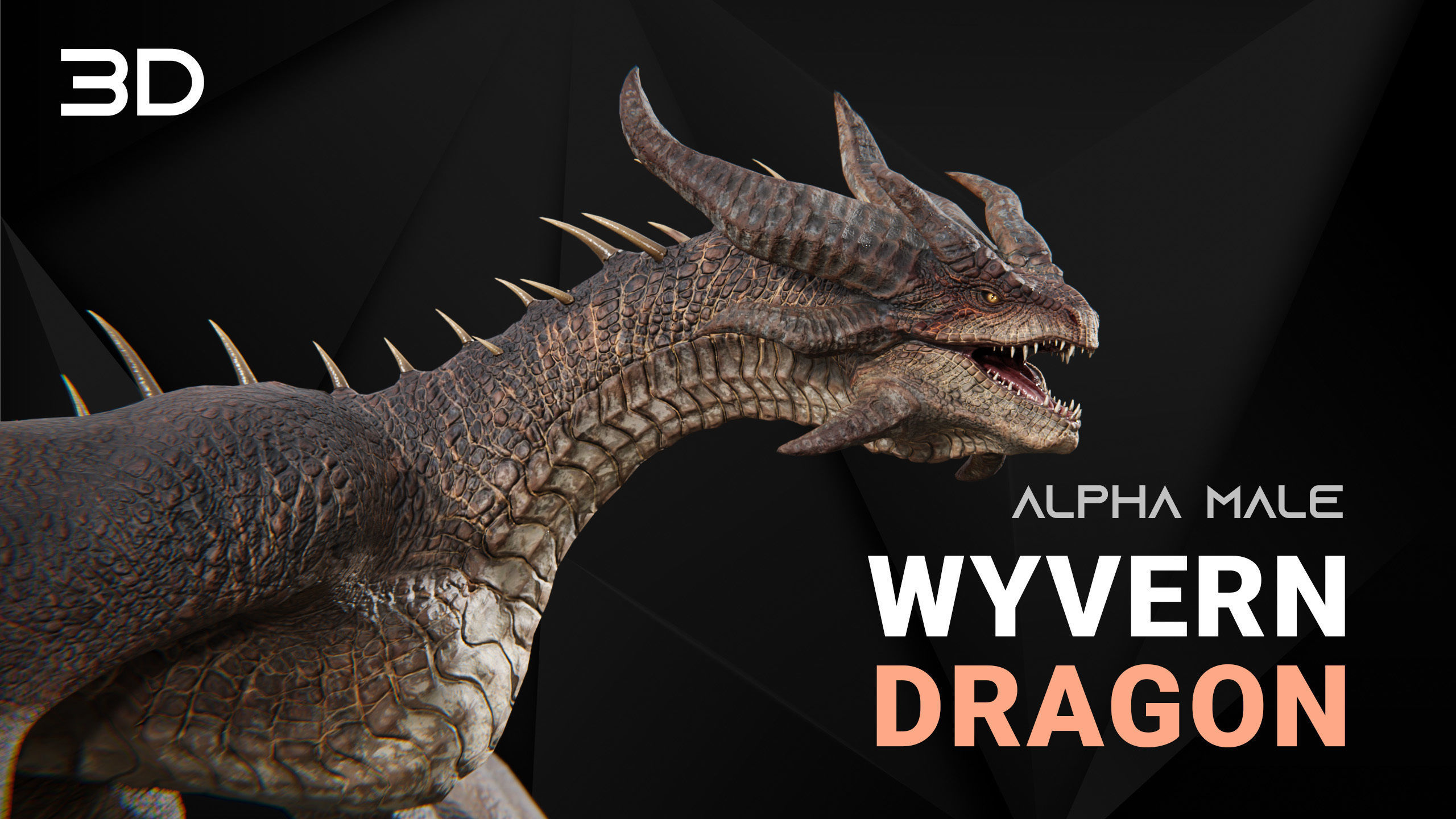 Dragons Megapack 3D Model Collection_10