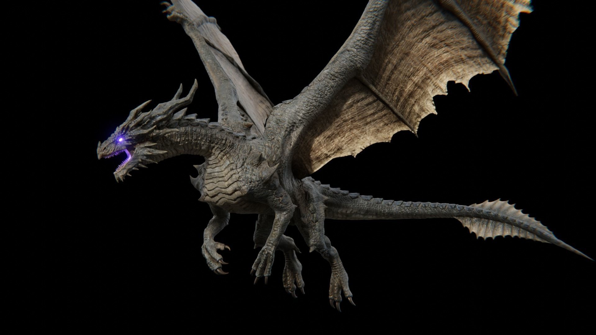 Dragons Megapack 3D Model Collection_26