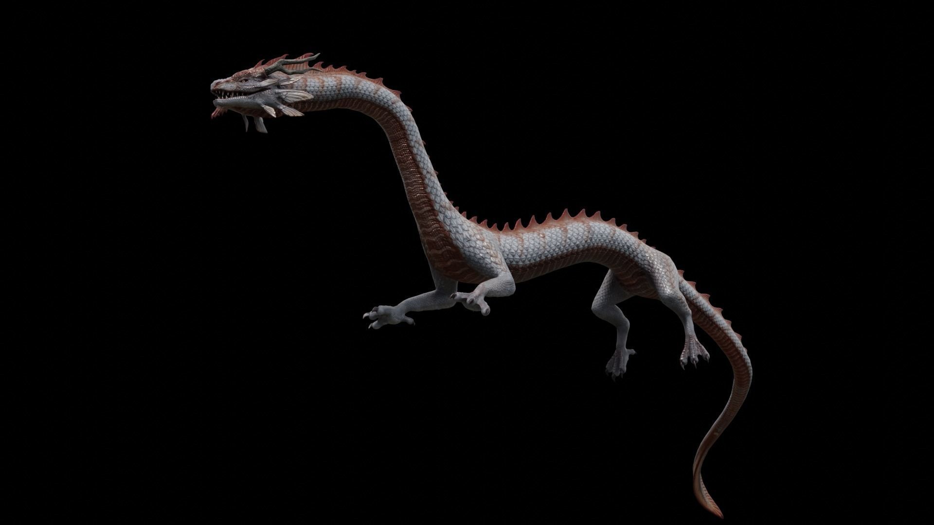Dragons Megapack 3D Model Collection_46