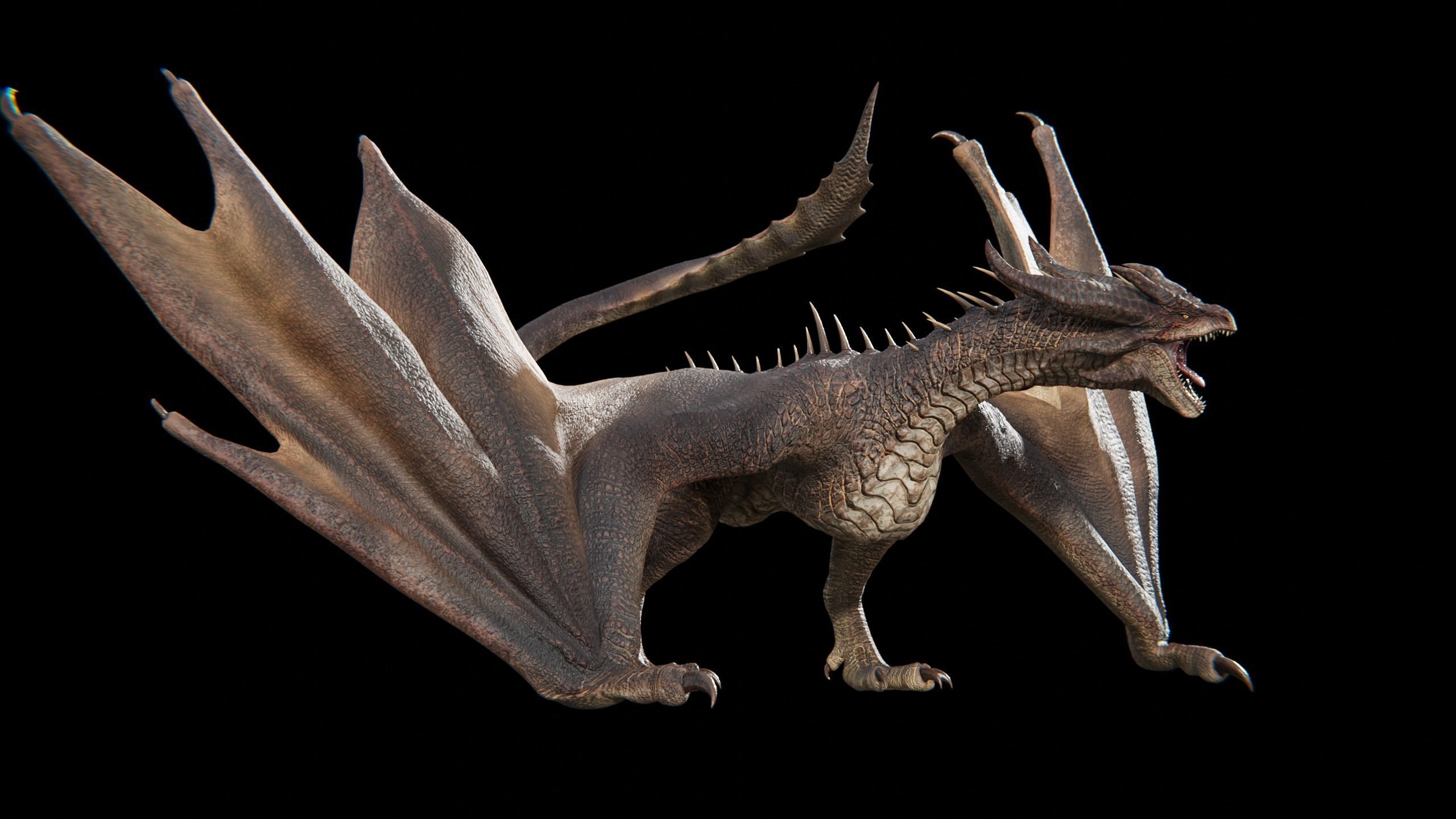 Dragons Megapack 3D Model Collection_35
