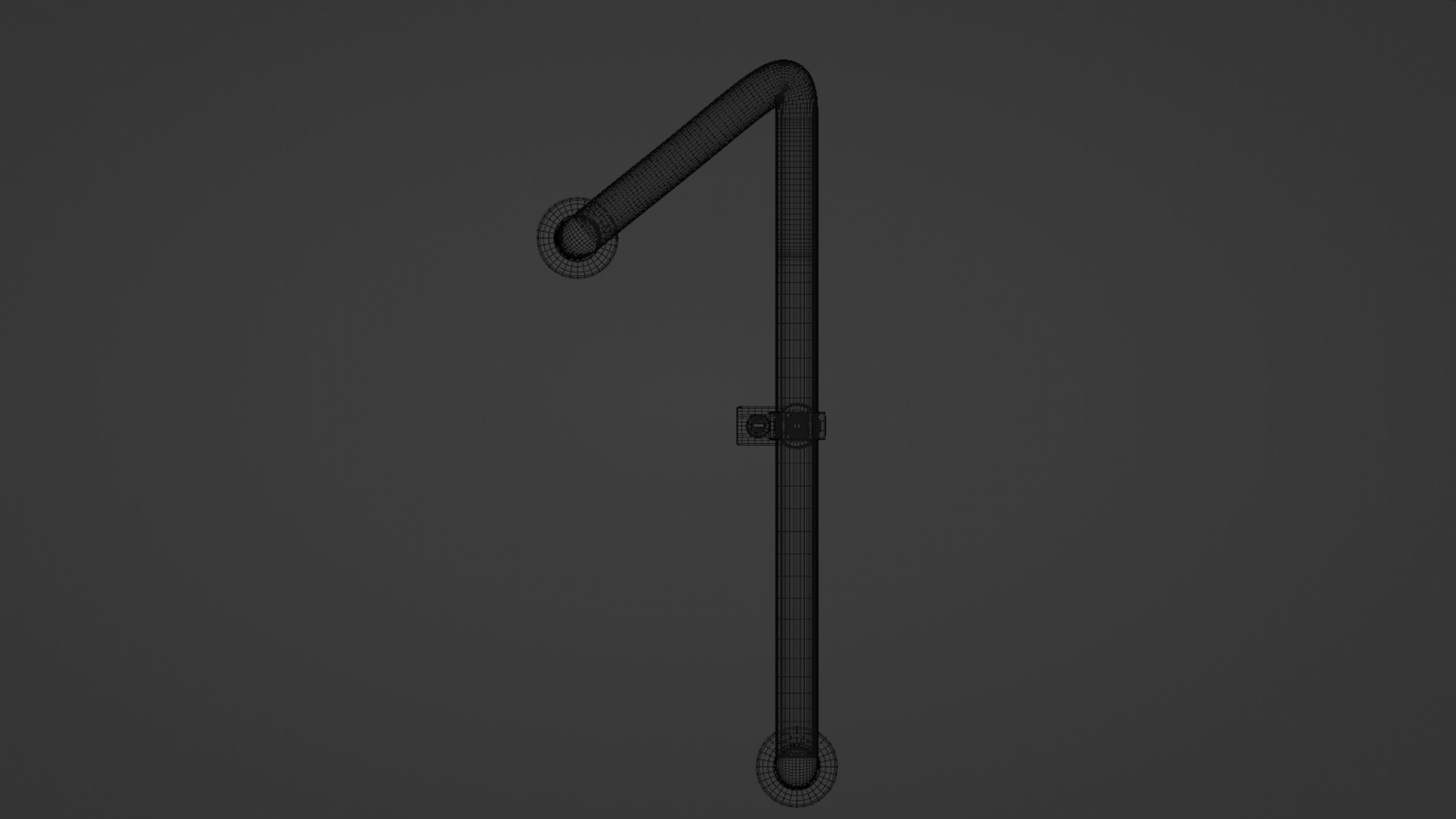 Neon Numbers 3D model_7