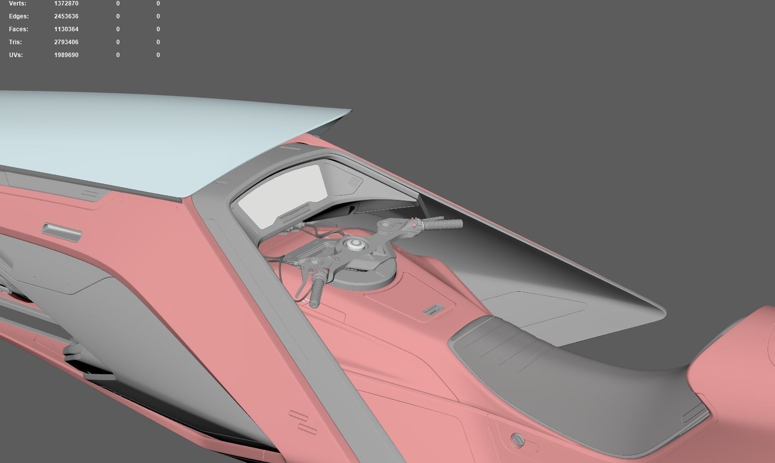 Hover Bike 3D model_21