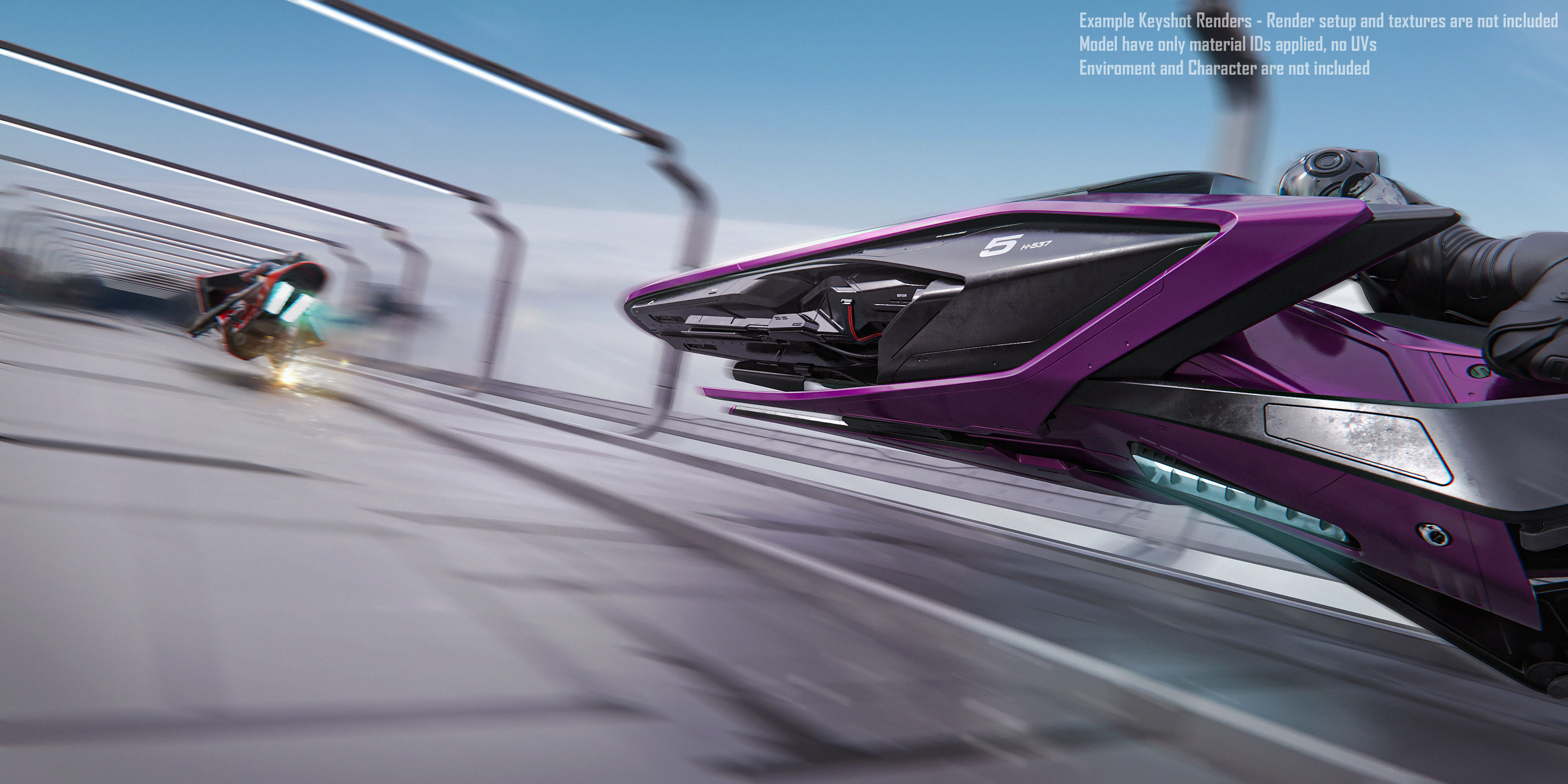 Hover Bike 3D model_17