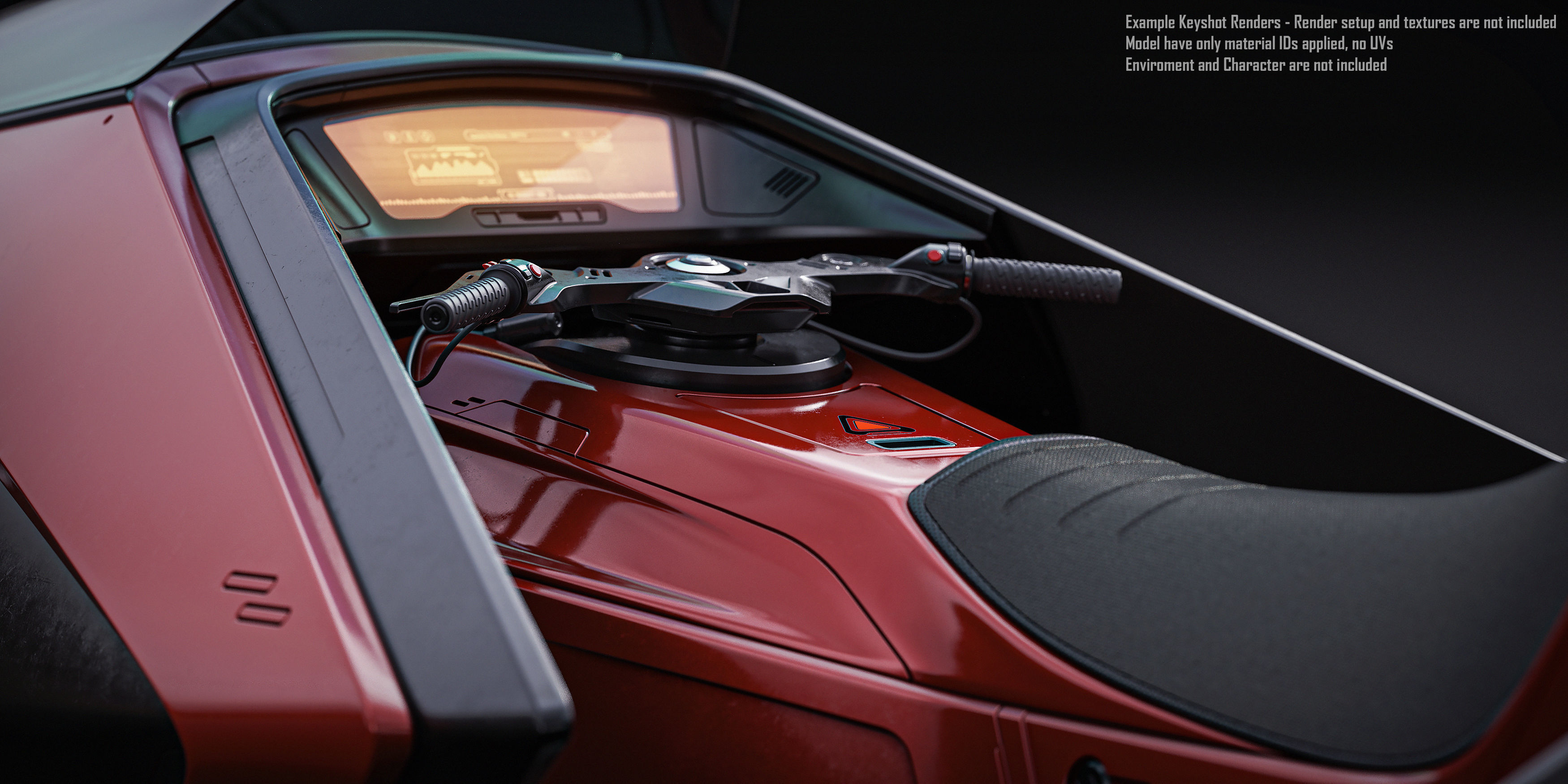 Hover Bike 3D model_12