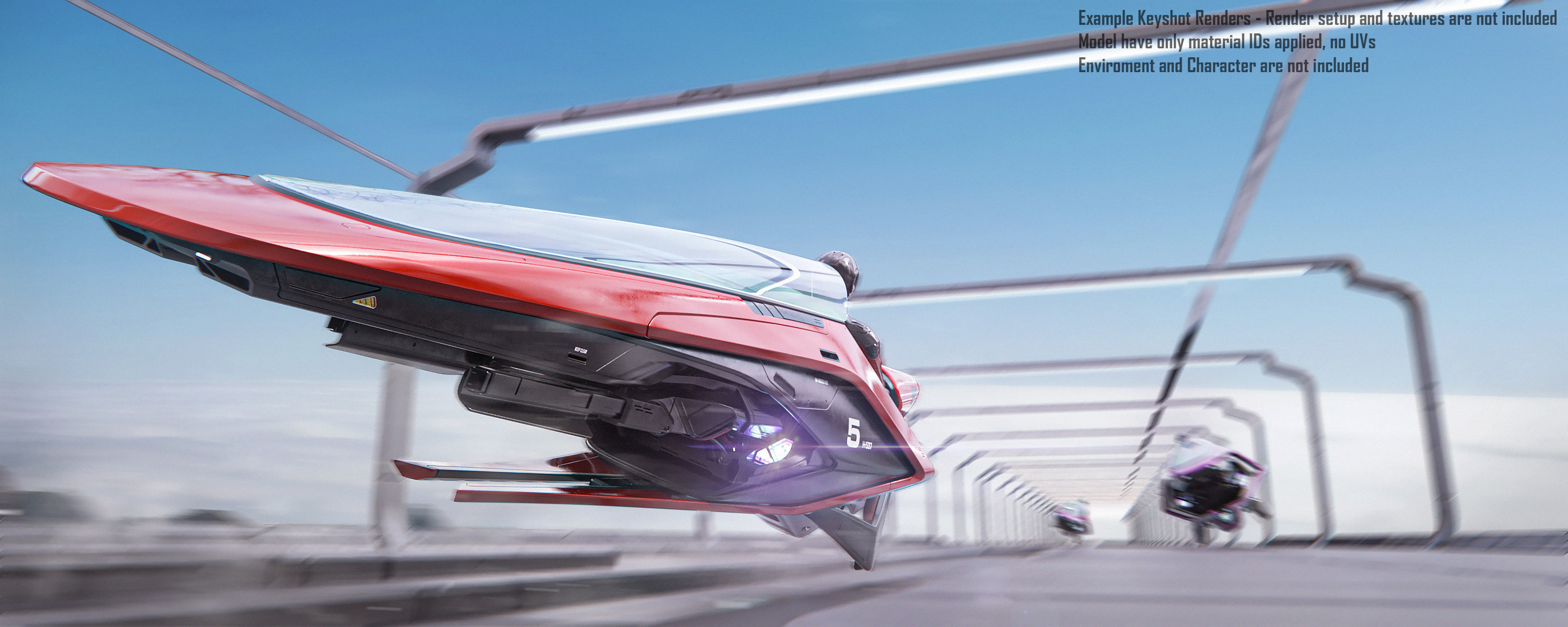 Hover Bike 3D model_18