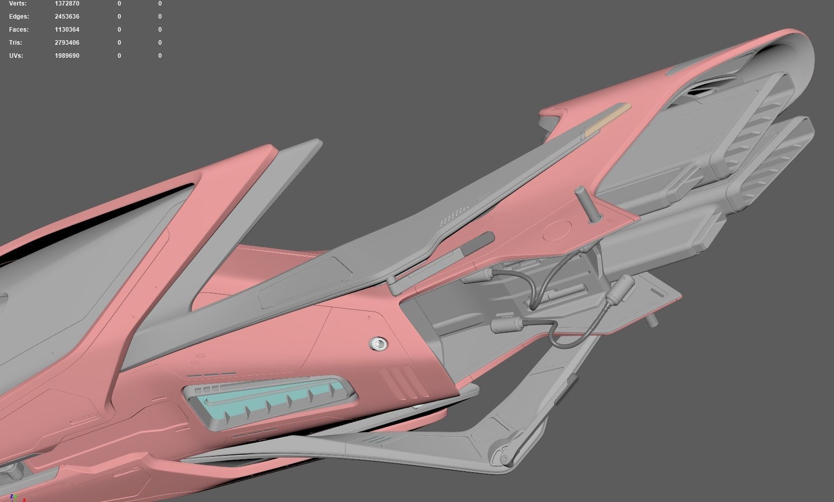 Hover Bike 3D model_23