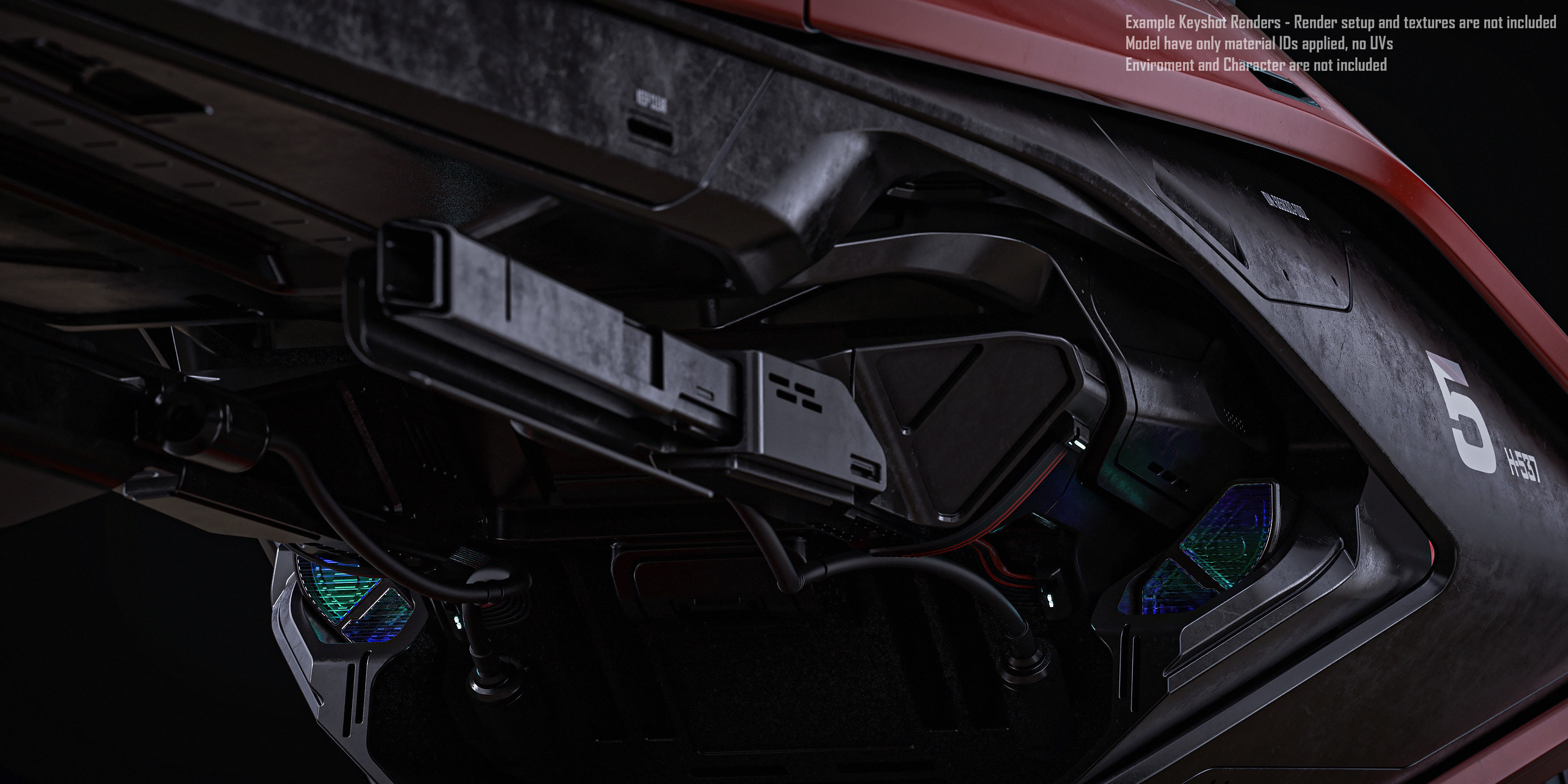 Hover Bike 3D model_13