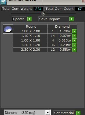 Square Infinity diamond ring 3606 3D print model 3D print model_8