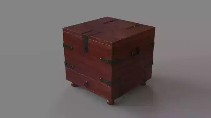 Maldives End Table 3D model