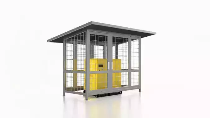 Cover Frame Genset Home Installation Portable  3D print model