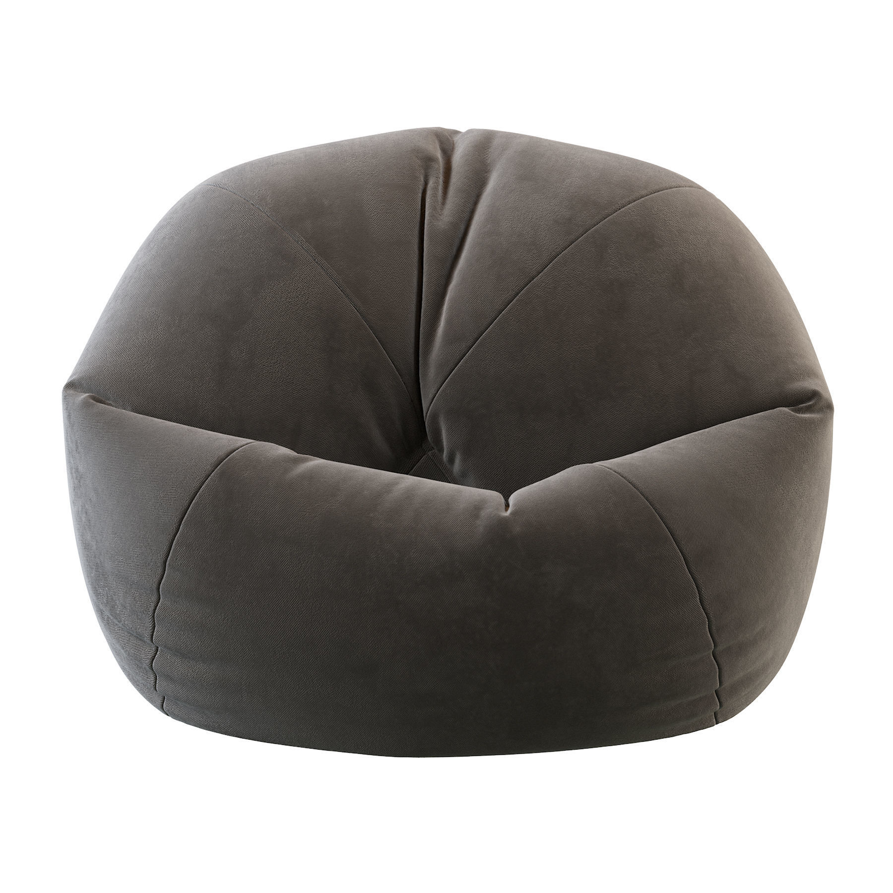  Bean Bag Chair With Bean Filling 3D model_3