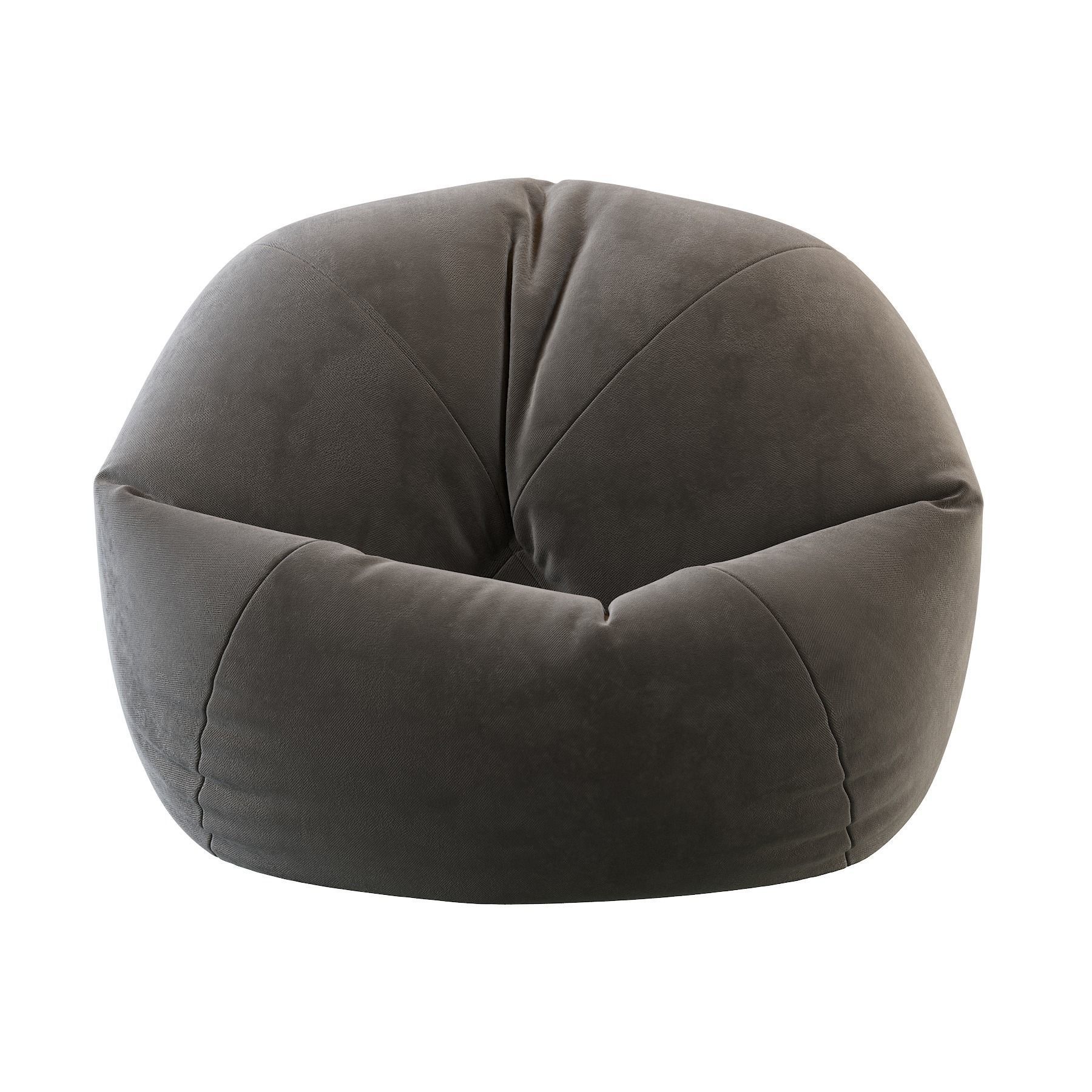  Bean Bag Chair With Bean Filling 3D model_8