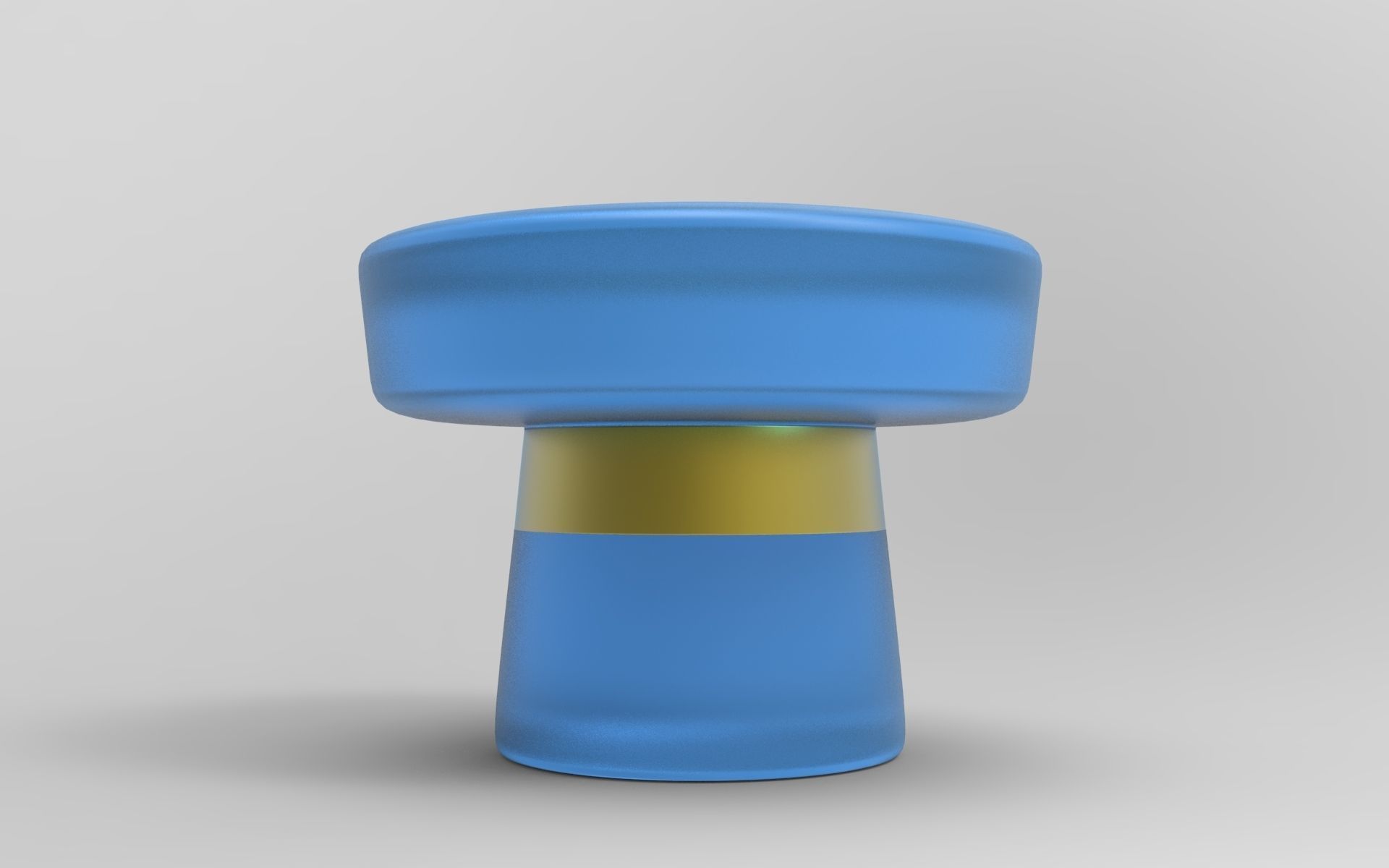 Zampu Center Table Low-poly 3D model_4