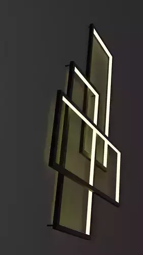 Beautiful square lamp