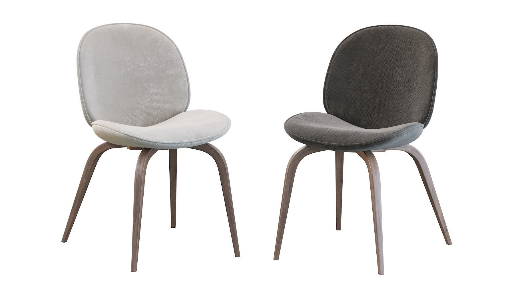 Beetle Dining Chair 3D model_6