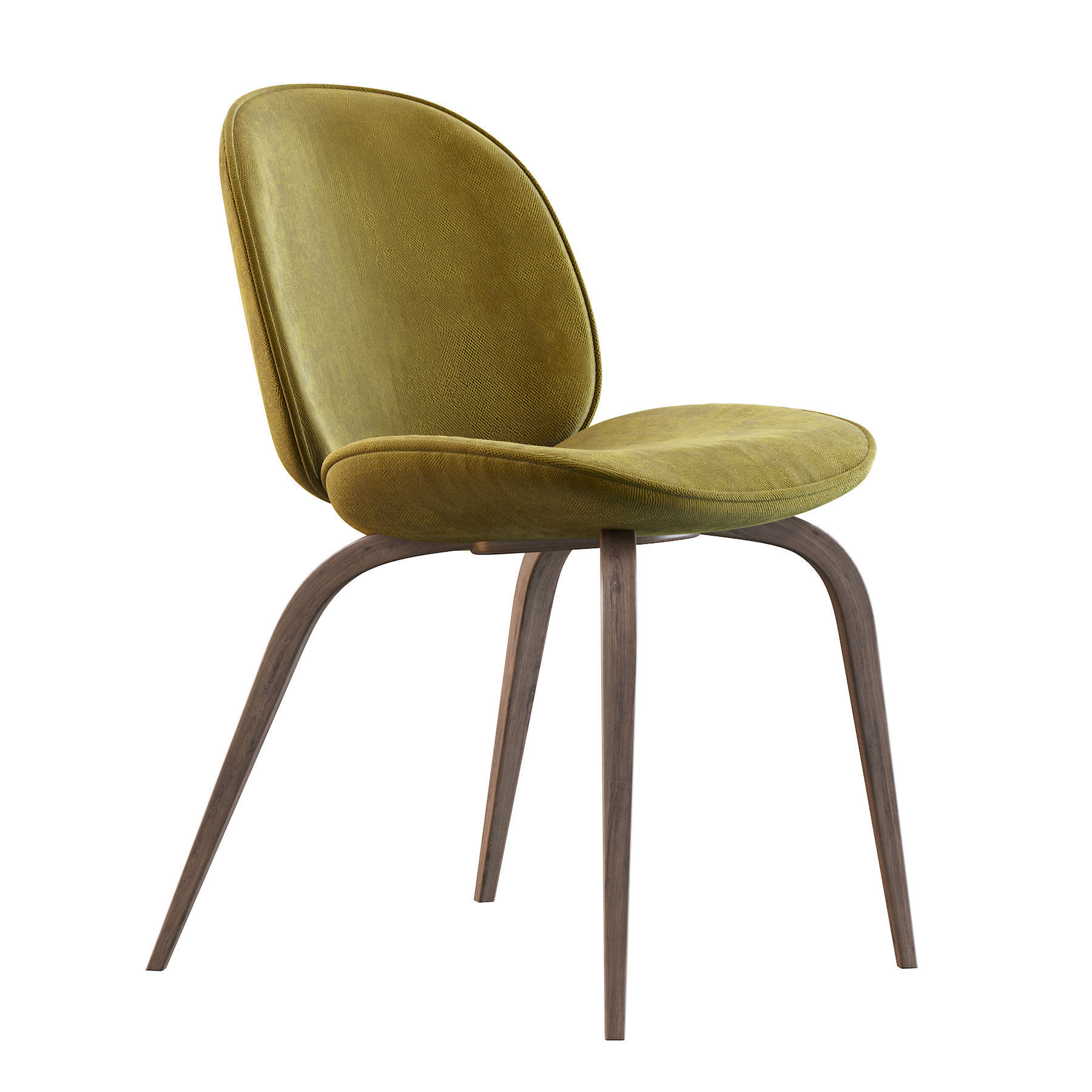 Beetle Dining Chair 3D model_3