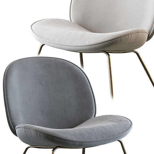 Beetle Lounge Chair 3D model 4