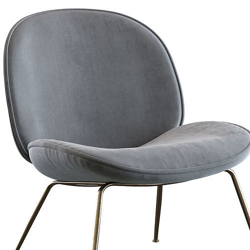 Beetle Lounge Chair 3D model 6