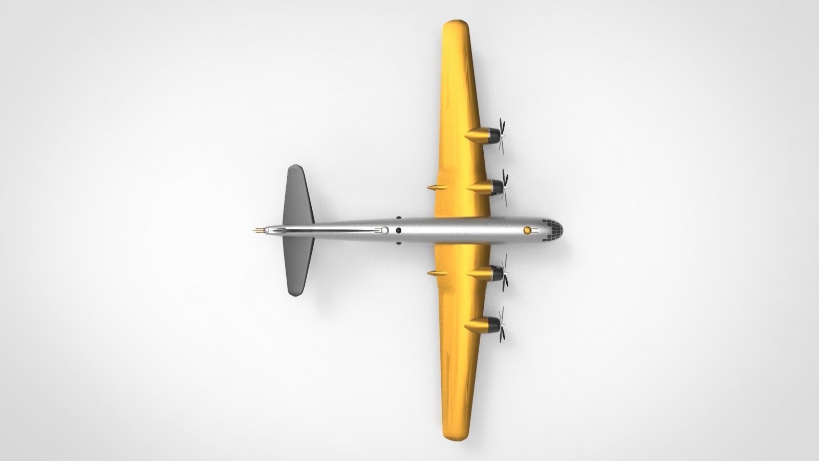 B-29 Superfortress  3D model_6