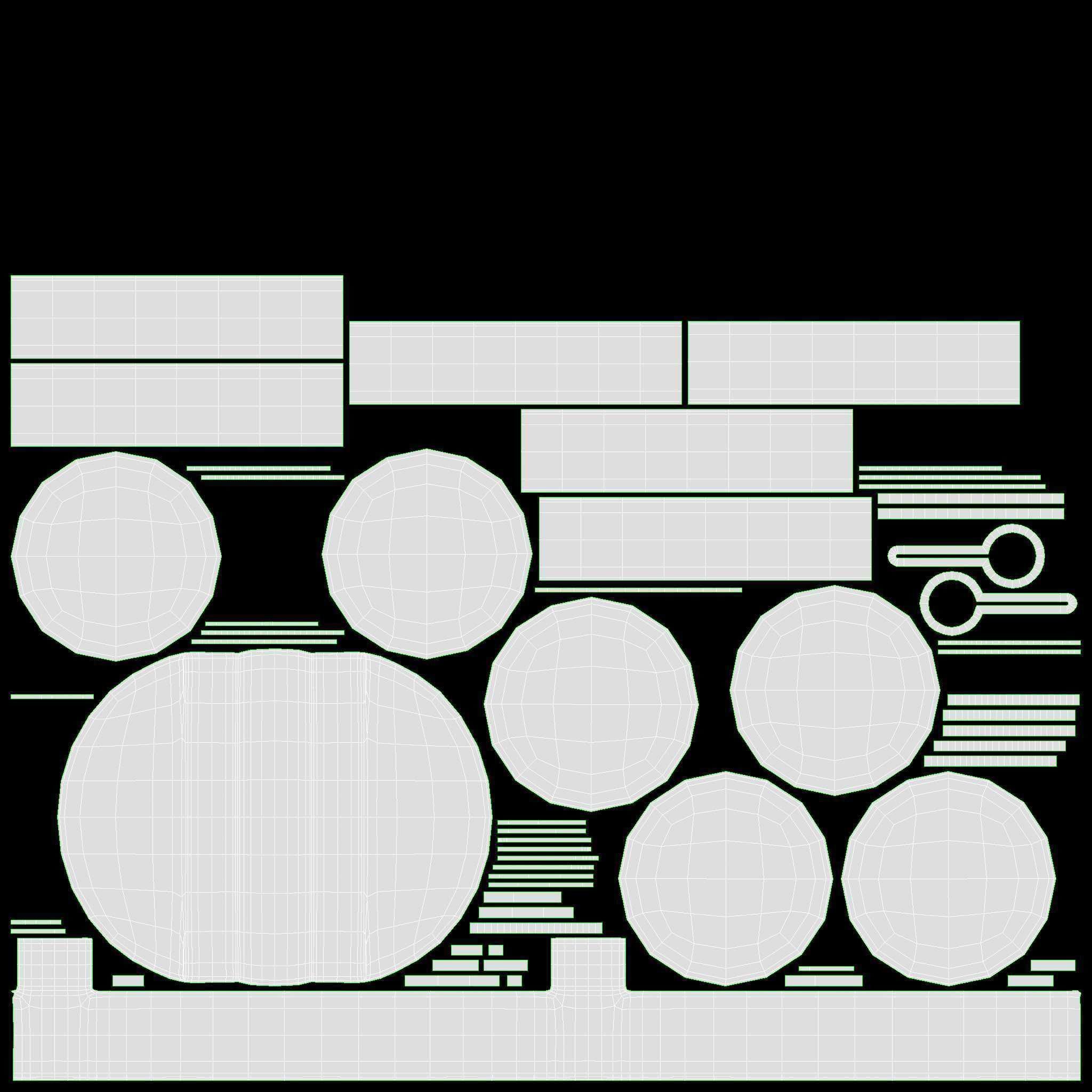 Electric Log Set Heater Duraflame 3D model_10