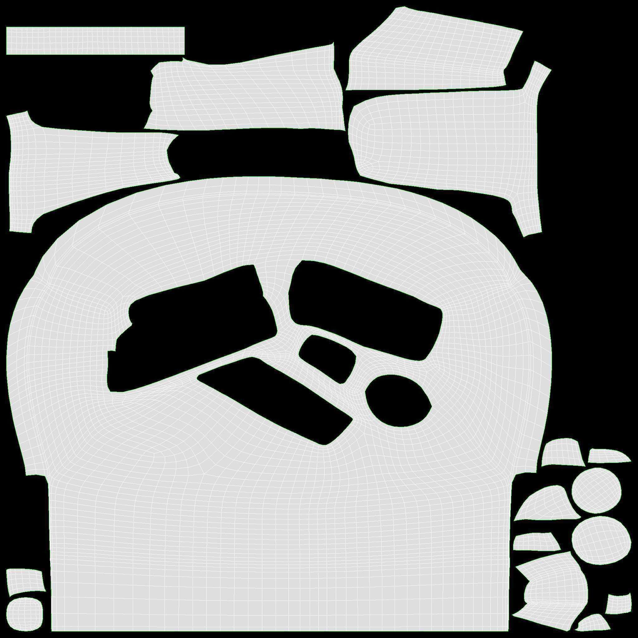 Electric Log Set Heater Duraflame 3D model_8