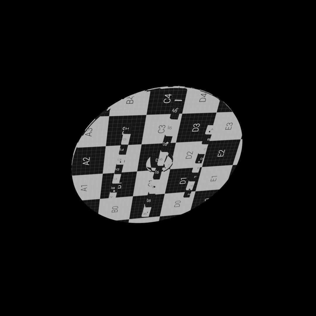 Viking Shield var 04 Low-poly 3D model_10