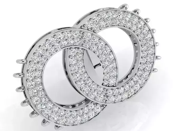 Couple pendant 3609 3D print model 