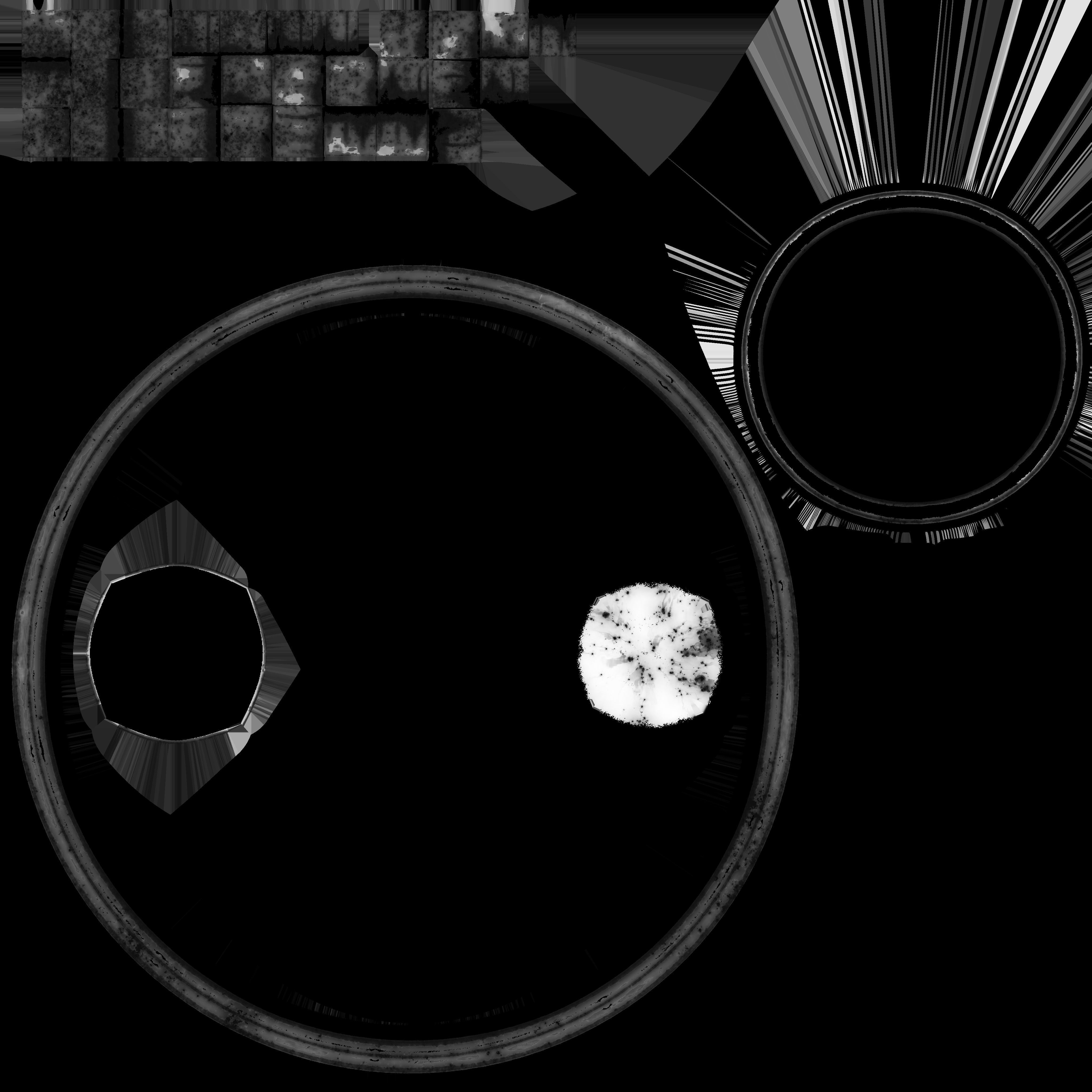 Viking Shield var03 Low-poly 3D model_14