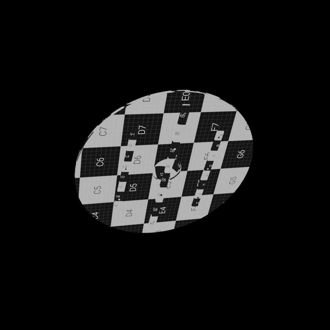 Viking Shield var03 Low-poly 3D model_10