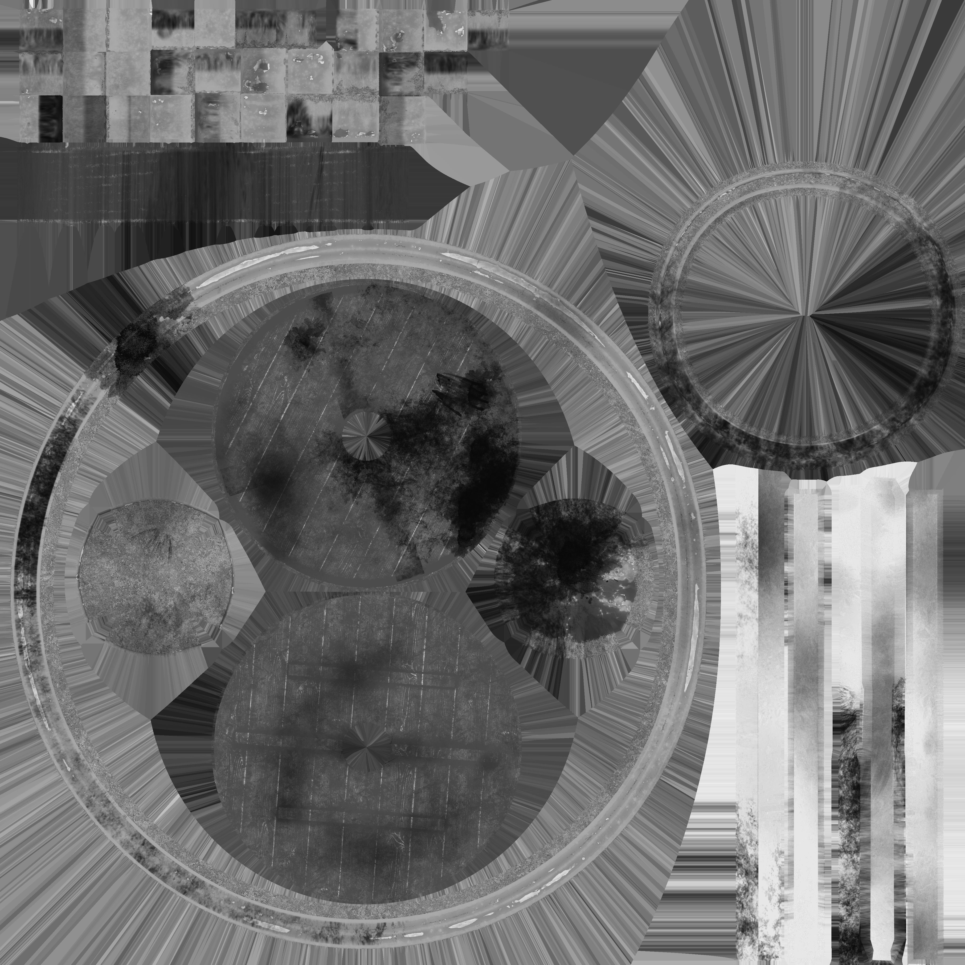 Viking Shield var03 Low-poly 3D model_16