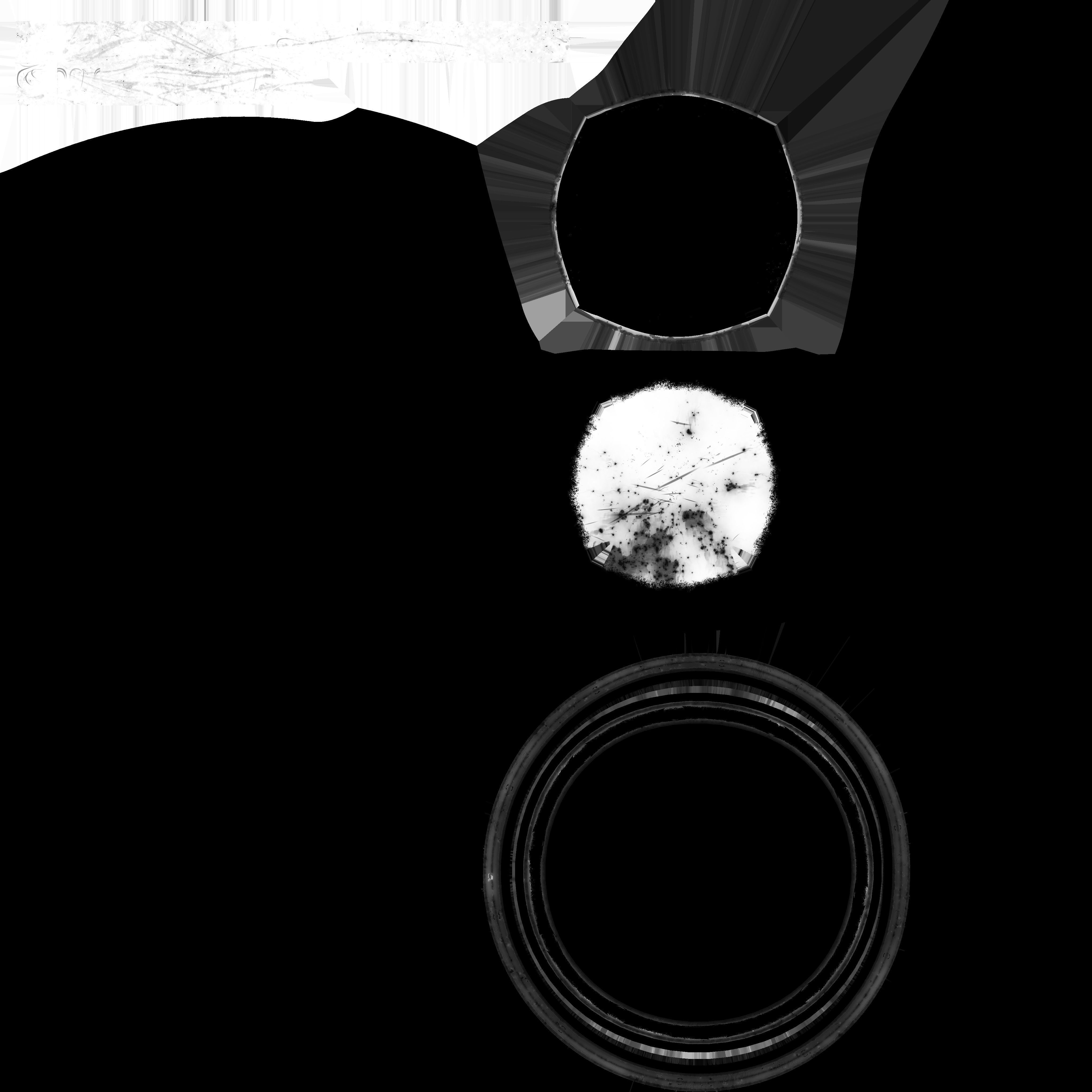 Viking Shield var01 Low-poly 3D model_14