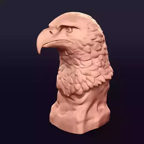 Eagle Bust - Statue - Figurine -- Original Design