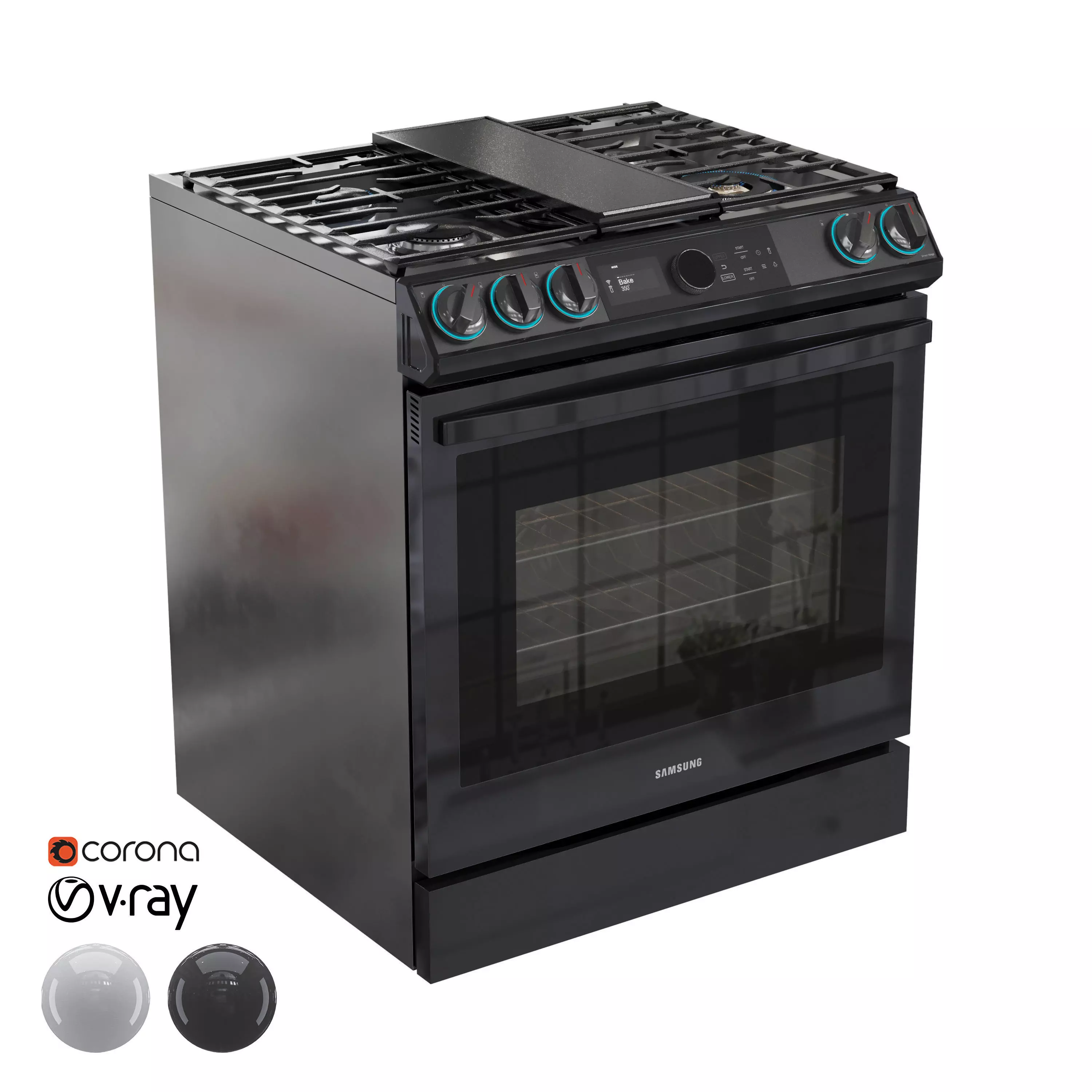 Fuel Range SAMSUNG 3D model_0