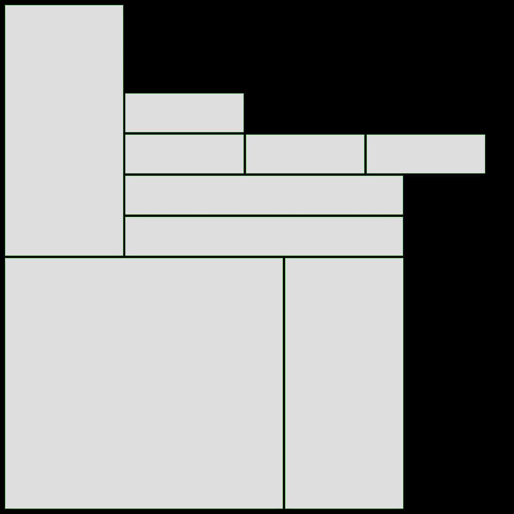 Folding Fireplace Screen 3-Panel Metal Mesh 3D model_7