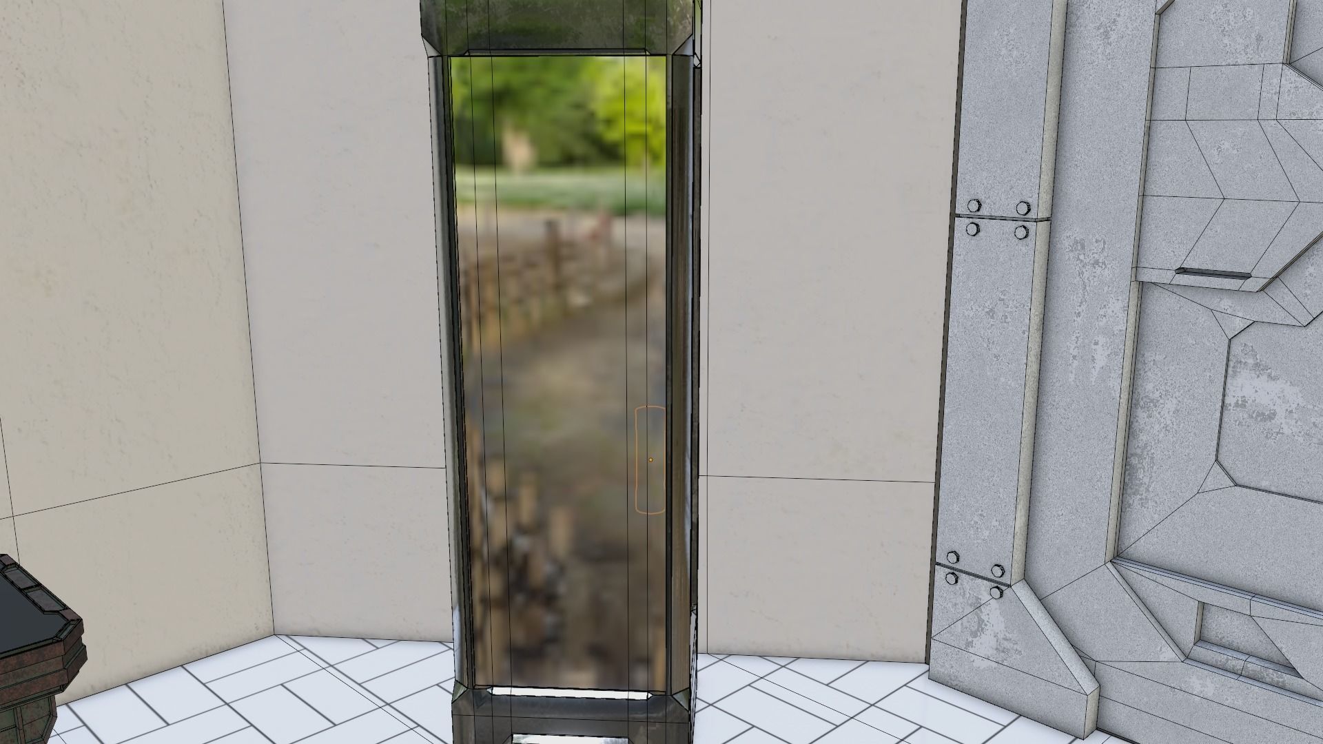 Sci-Fi office 3D model_15