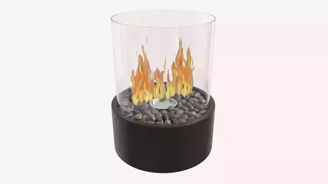 Portable Tabletop Fire Pit Outdoor Indoor
